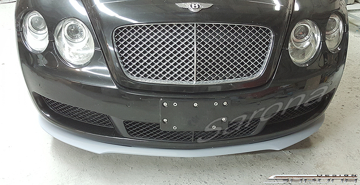 Custom Bentley Flying Spur  Sedan Front Lip/Splitter (2005 - 2008) - $790.00 (Part #BT-021-FA)